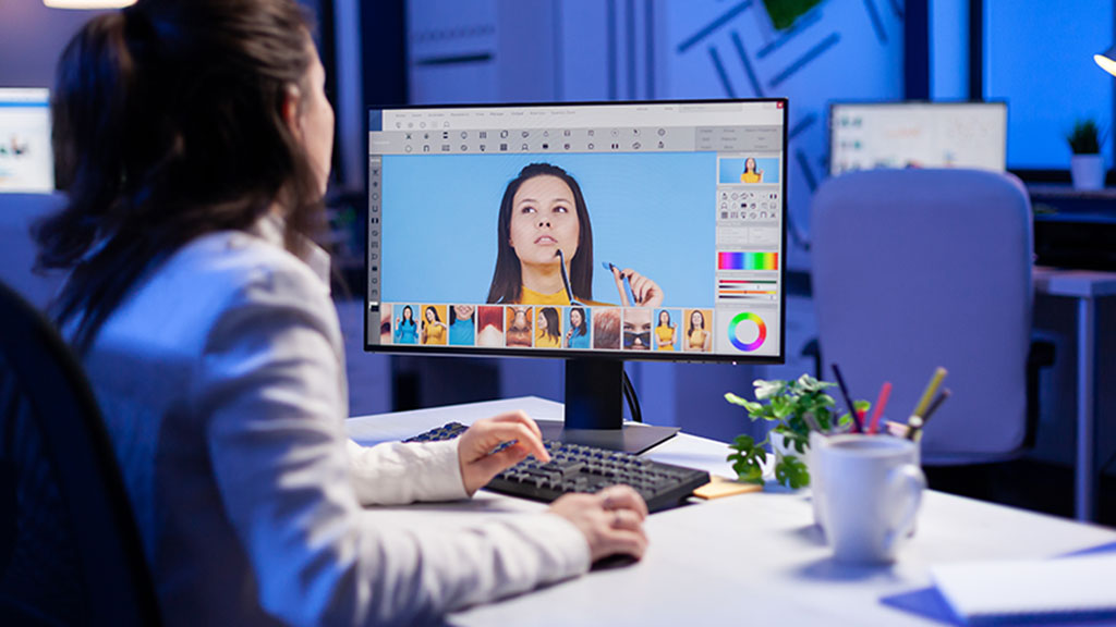 creative-creator-doing-portrait-retouch-using-color-grade-late-night-professional-editing-office