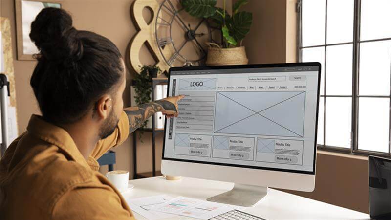 how to make website design in photoshop